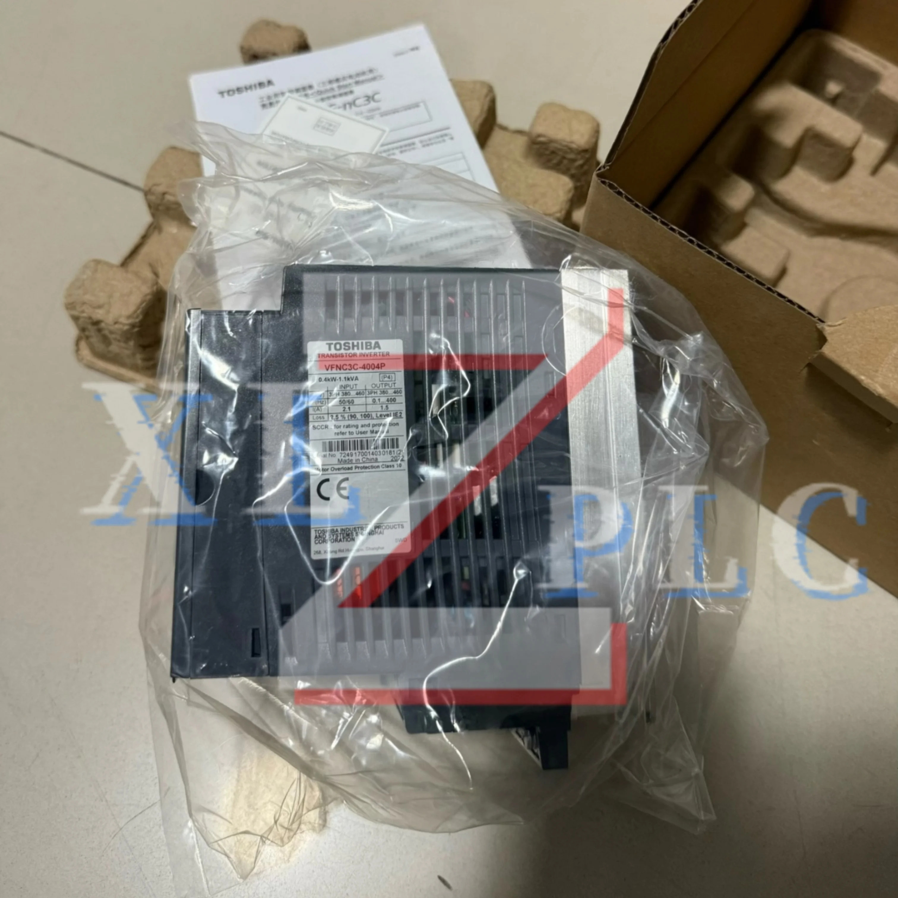 주파수 변환기 원본 VFNC3C-4004P 0.4KW VFNC3C-4007P 0.75KW