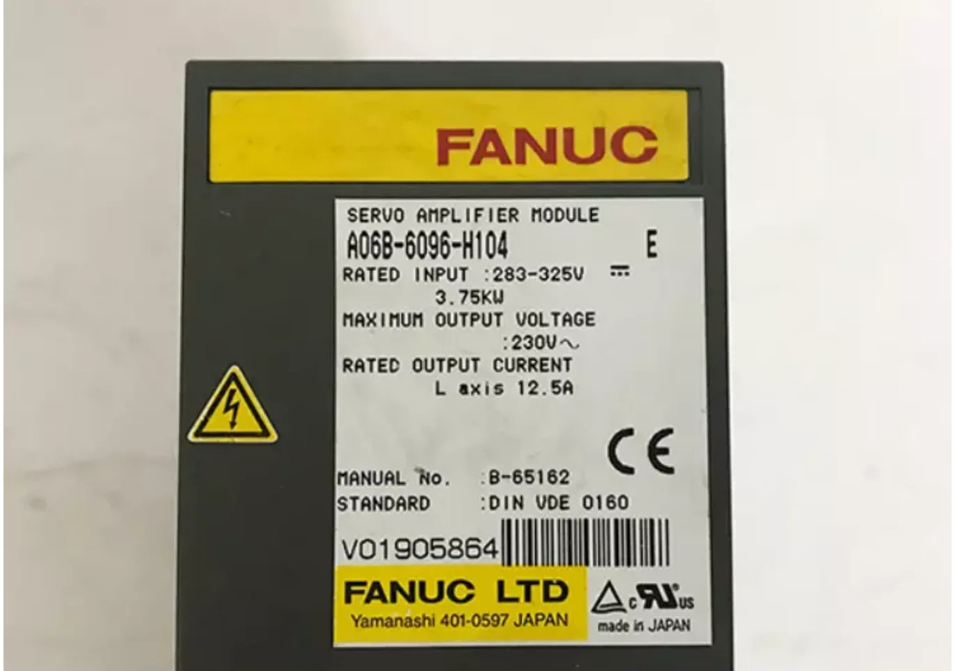 A06B-6096-H104 CNC 기계새 Fanuc 드라이브 12개월 A06B6096H104