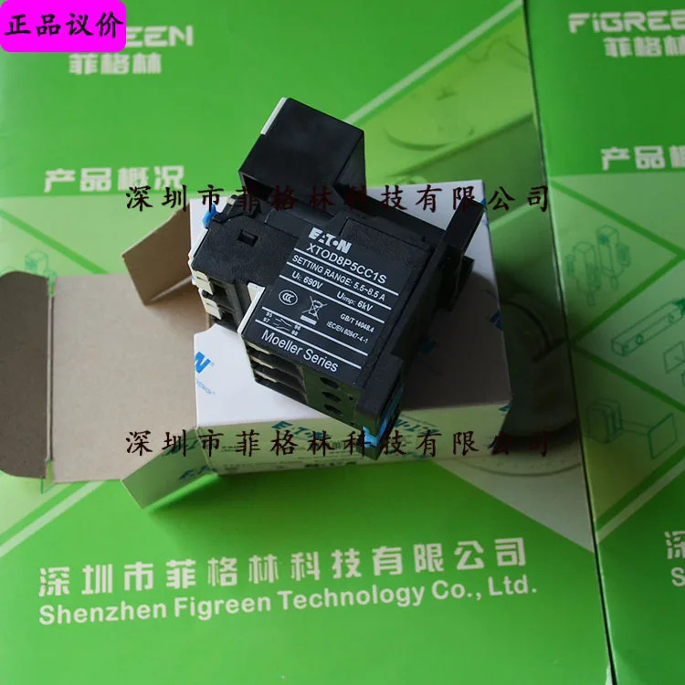 실제 XTOD8P5CC1S Muller/Eaton ETN 과부하 계전기