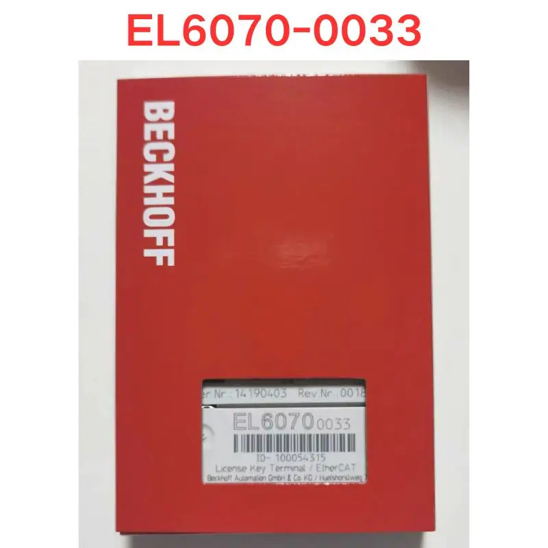 오리지널 EL6070-0033 모듈