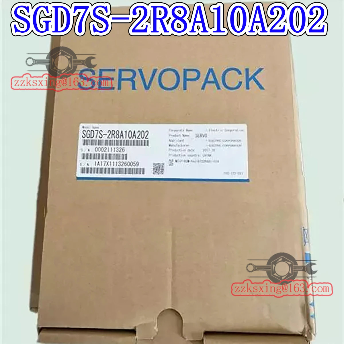 SGD7S-2R8A10A202 오리지널 AC 서보 드라이버