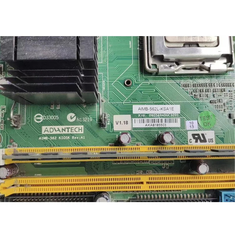리퍼 AIMB-562 KIOSK REV A1 산업제어 컴퓨터 마더보드 OK