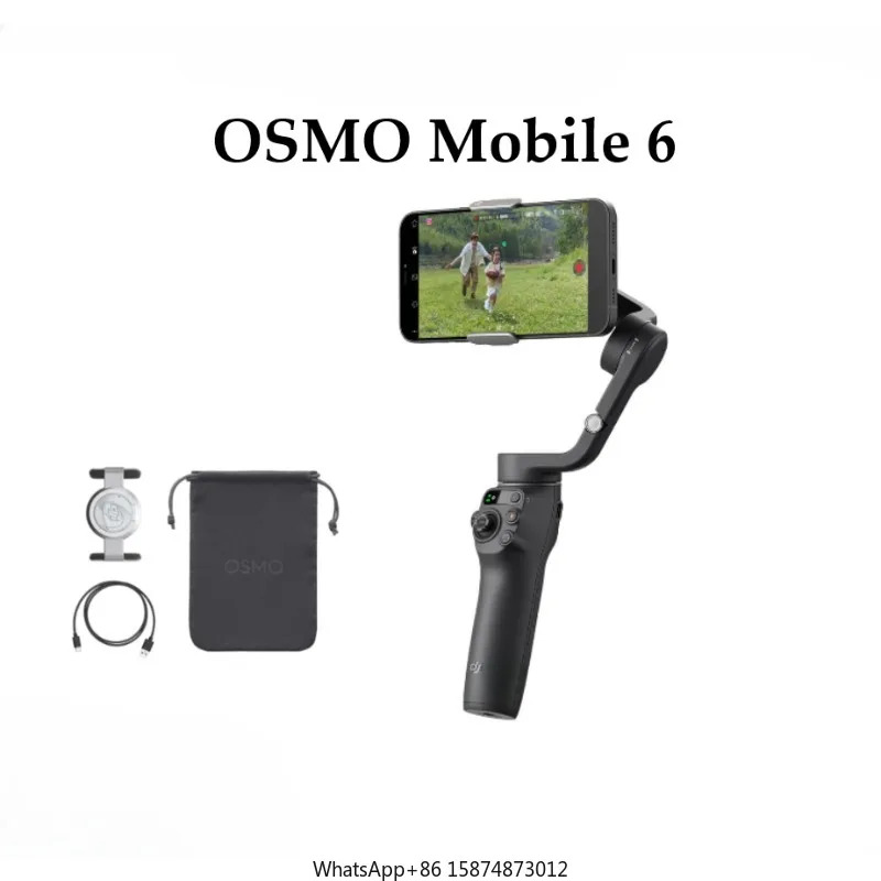 DJ1Osmo Mobile6 스마트폰 짐벌 스태빌라이저 3축 휴대폰 휴대접이식 유튜브 틱토브이로그