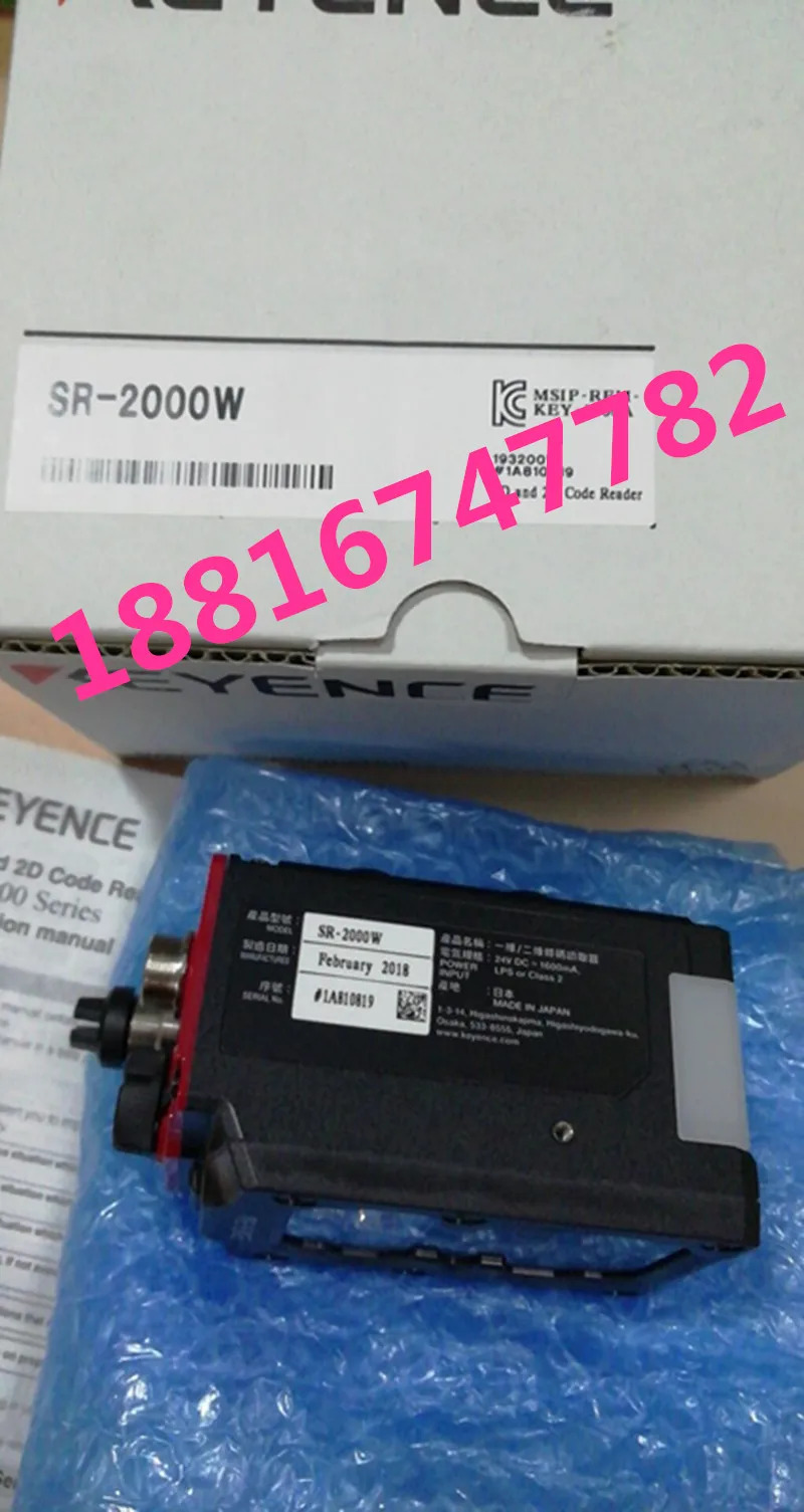 일본 키엔스 바코드 리더기 SR-2000W 새 원본 교섭