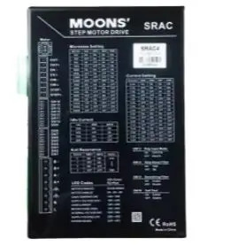 MOONS 스텝 모터 드라이버 SRAC2 SRAC4 SRAC8 3SRAC8 STF05/10-ECX-H STF03/10-C STF05-EC STF10/05-R-H RS03-S-A