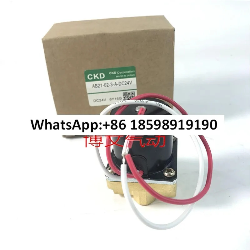 솔레노이드 밸브 AB21 01 02 2 3/5 A AC220V AC110V 3-A-DC24V
