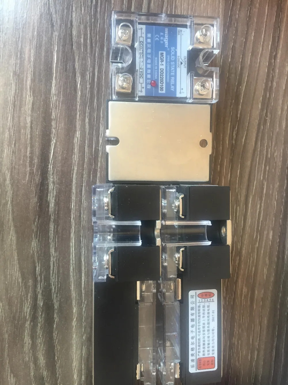 Mager 단상 SSR 솔리드 스테이트 릴레이 DC-DC DC 제어 MGR-1 DD220D100 5-220V 신
