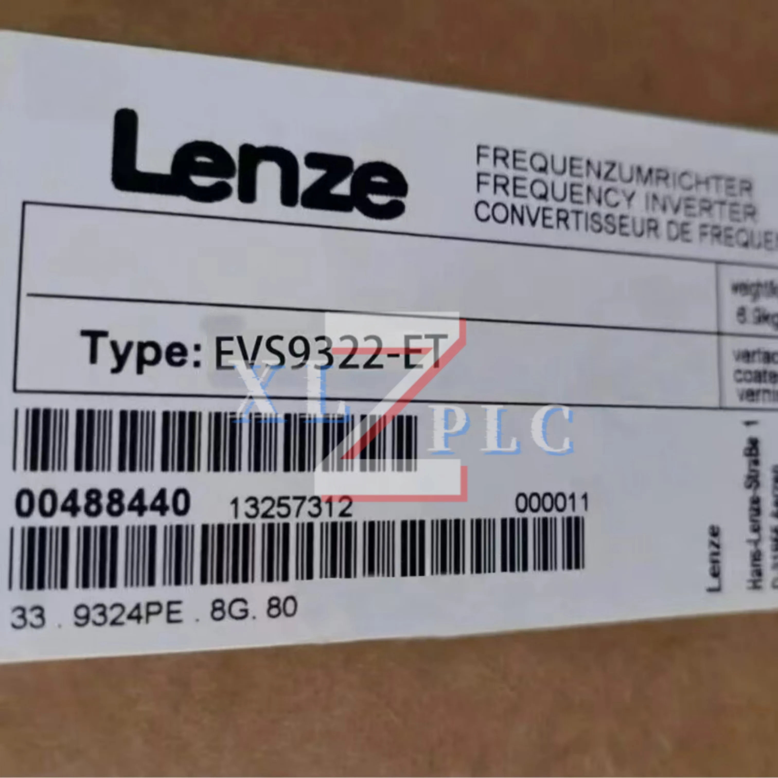 주파수 변환기 EVF9322-EVV004 EVS9322-ET 신규 입고