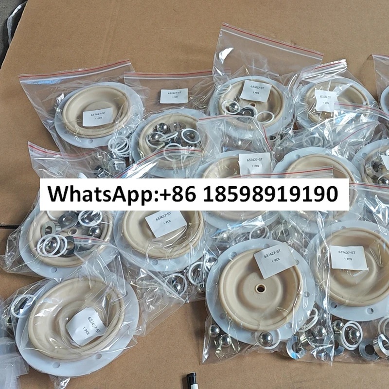 파란색 공압 다이어프램 펌프 1인치 637161-22-C