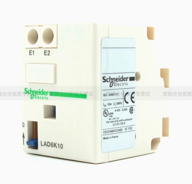 SCHNEIDER 접촉기 모듈 기계식 잠금 LA6DK10BAD/CD 24V LA6DK10MAC/DC 220/240V