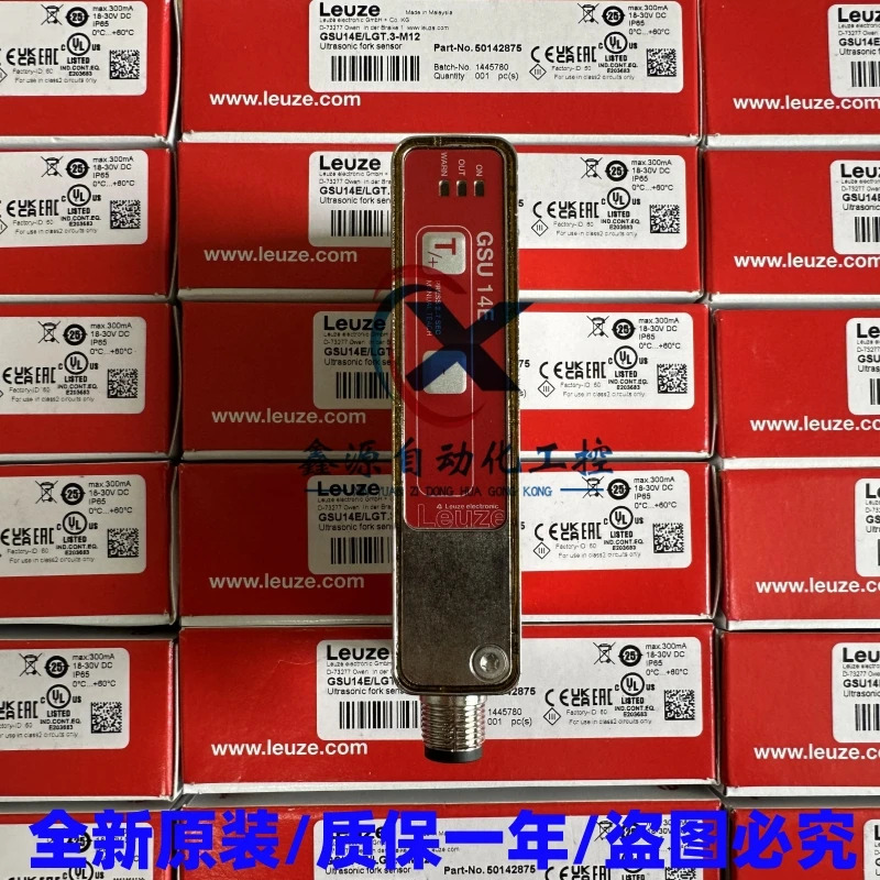 Leuze 투명 라벨 센서 GSU14E/L.3-M12 IGSU14E/1WT.3-M12