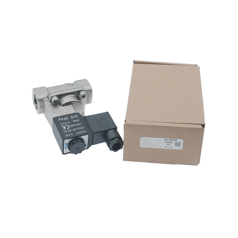 AIRTAC 고온 증기 부식 방지 솔레노이드 밸브 2LA250-25 2LA25025A/B/C/E/F