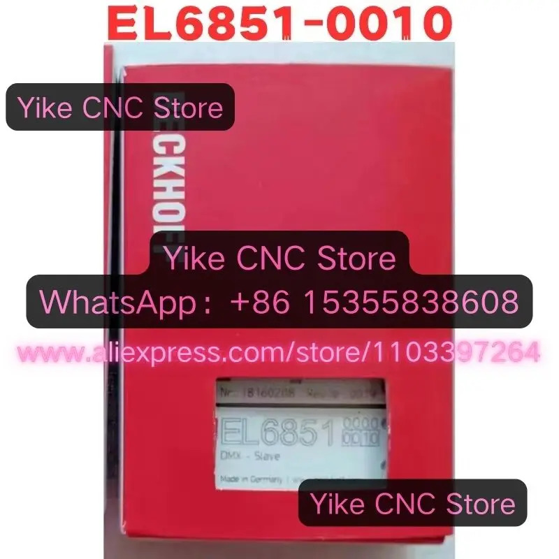 신 오리지널 EL6851-0010 EL6851 0010 모듈 신속
