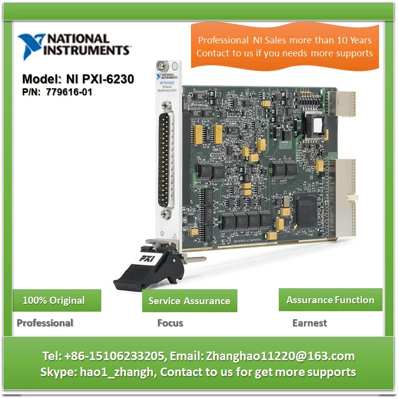 NI PXI-6230 779616 -01 M 시리즈 데이터 수집 모듈