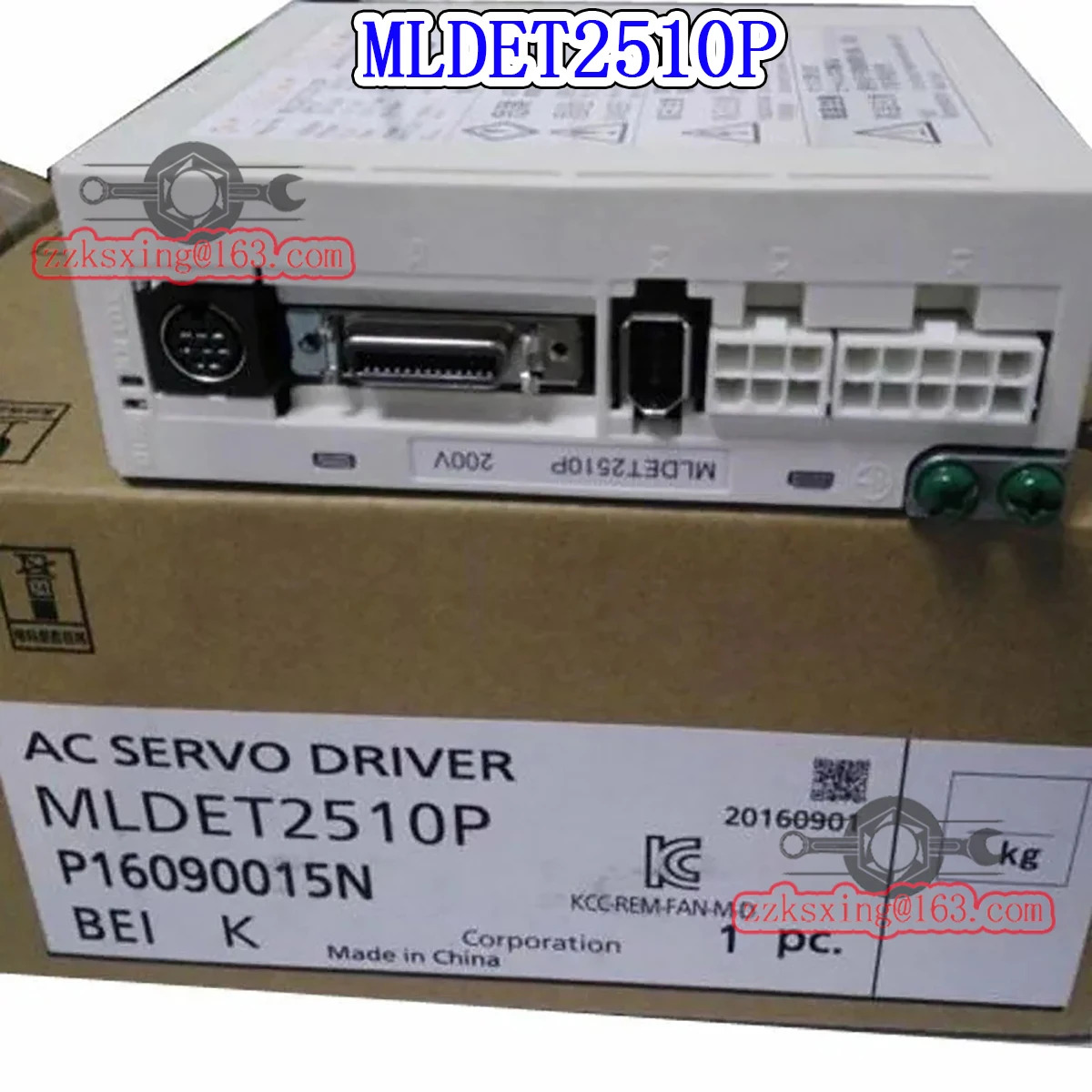 MLDET2510P 오리지널 AC 서보 드라이버