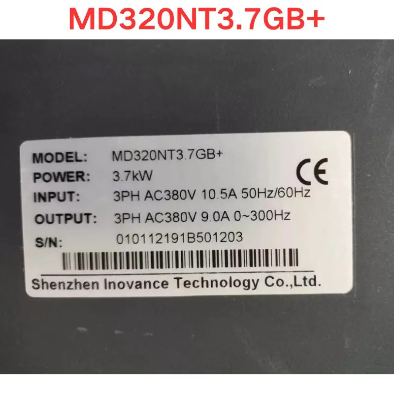 리퍼 Inovance MD320NT3.7GB 주파수 변환기 3.7KW 기능 OK