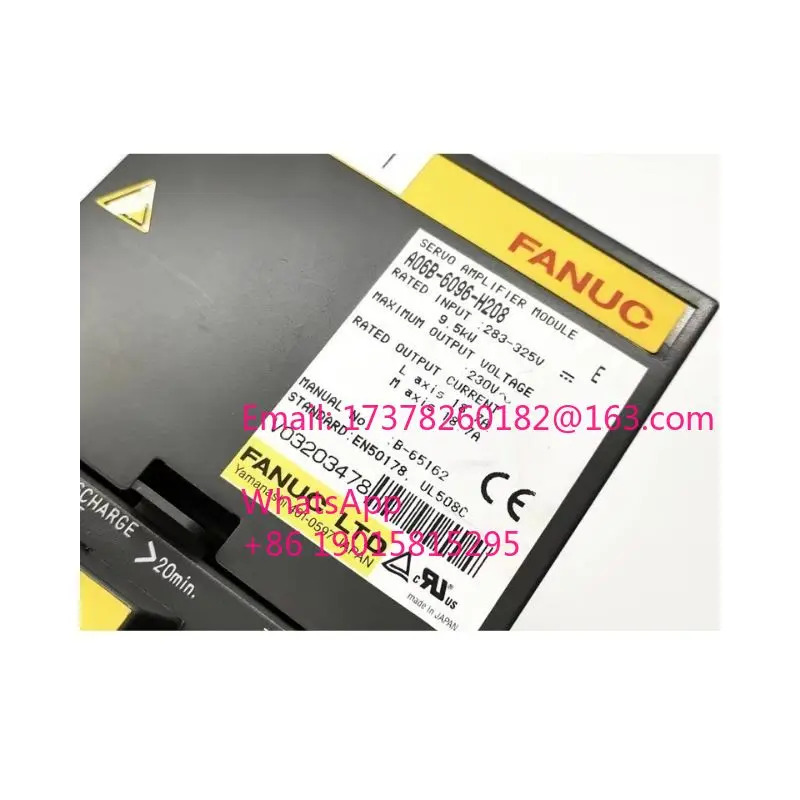 A06B-6096-H208 리퍼 서보 증폭기 모듈 완료