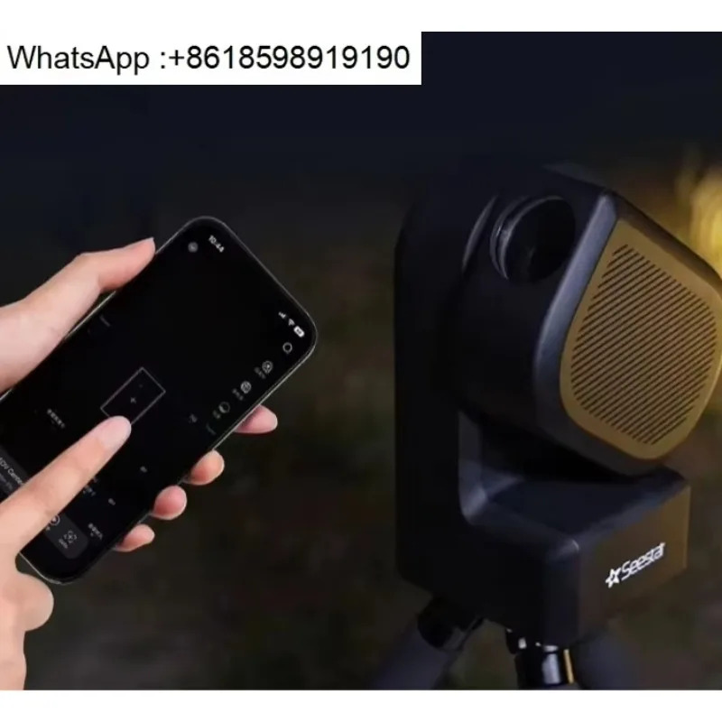 ZWO Seestar S50 스마트 망원경 자동 위성 찾기 AstroSolar 렌즈 커버가 포함된 내장 필터