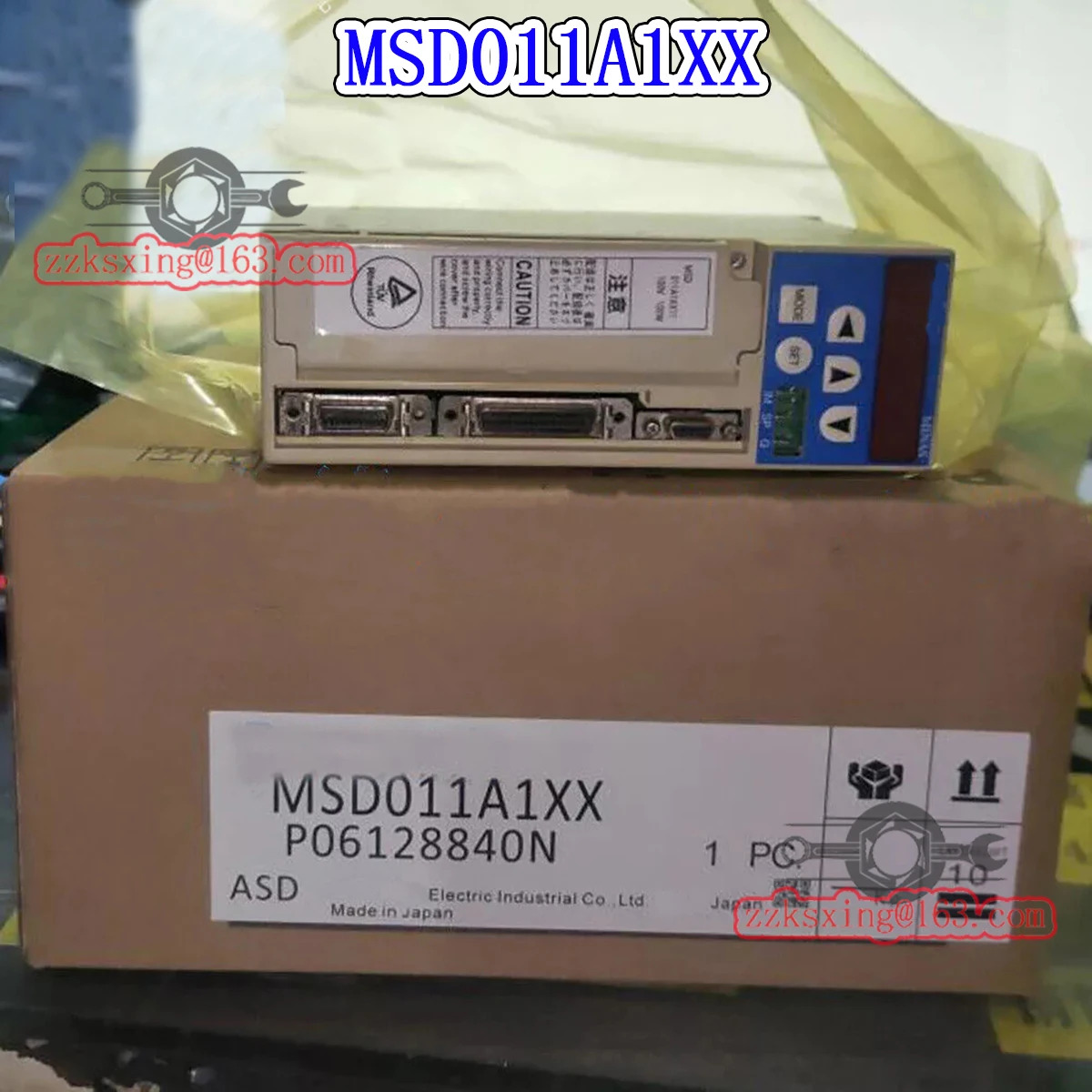 오리지널 AC 서보 드라이버 MSD011A1XX 신