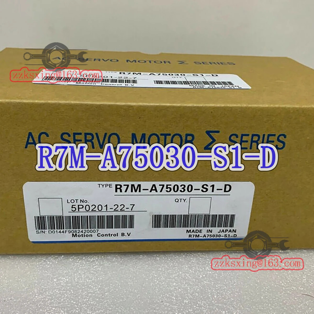 밀기울 새 R7M-A75030-S1-D AC 서보모터
