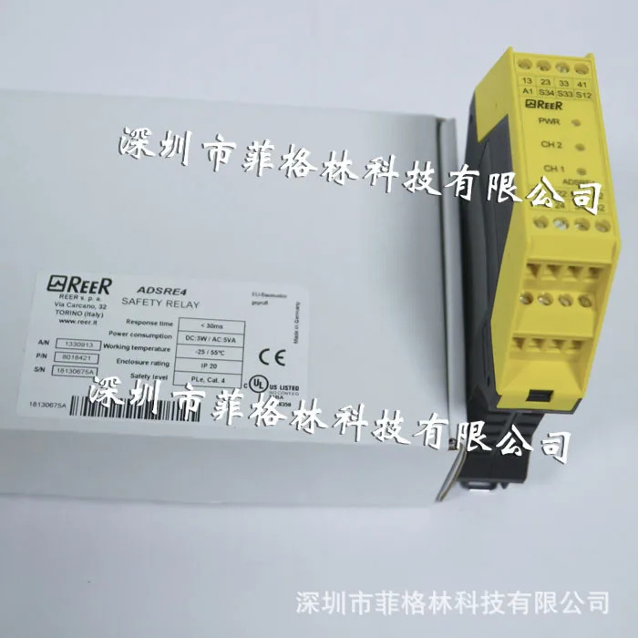 실제 ADSRE4 이탈리아 Rior REER 안전 계전기