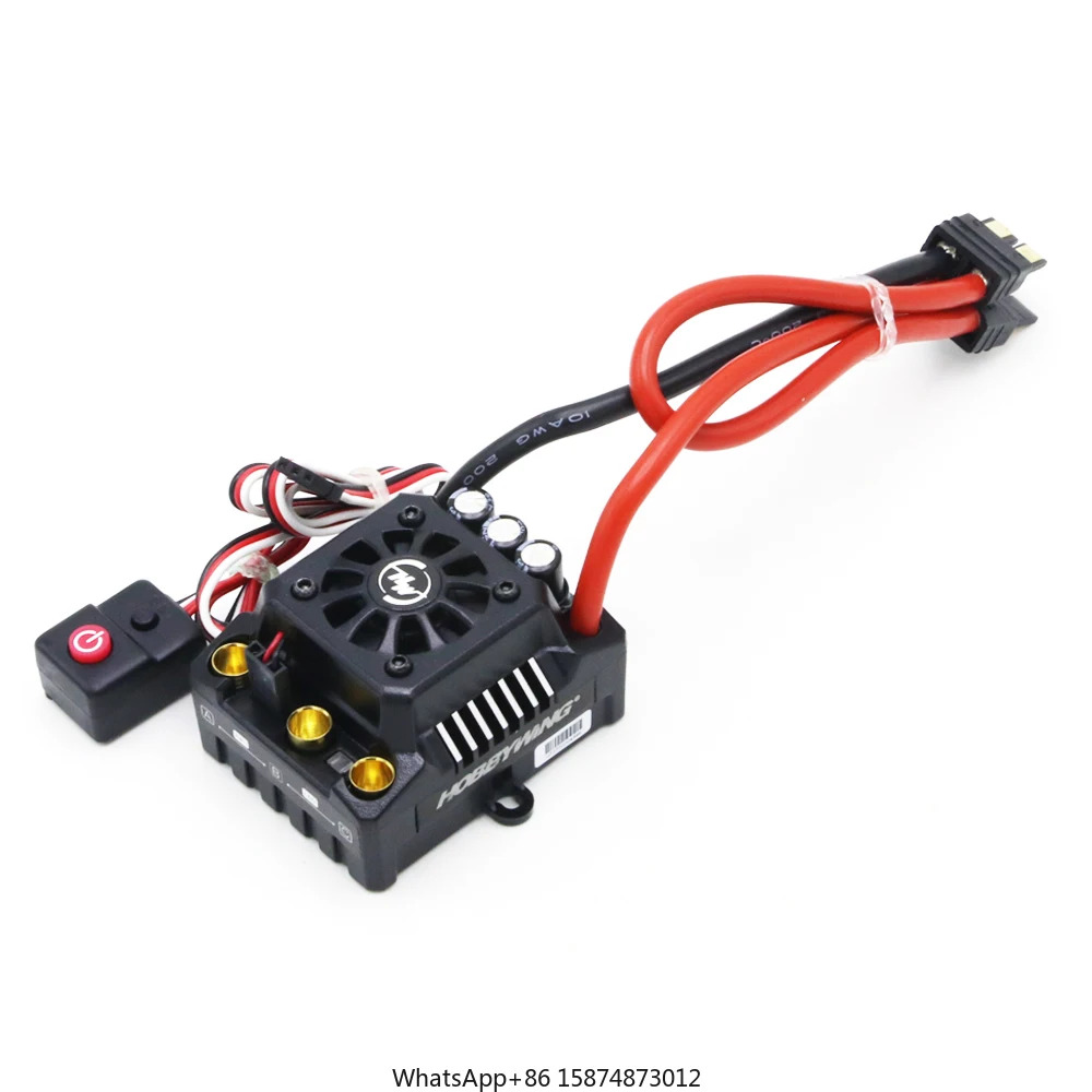 EzRun 1/8 RC 자동차 트럭방수 브러시리스 ESC T / TRX 플매트 카펫 러그 4274 2200KV 모터 LED 프로그래밍 Max8 v3 150A