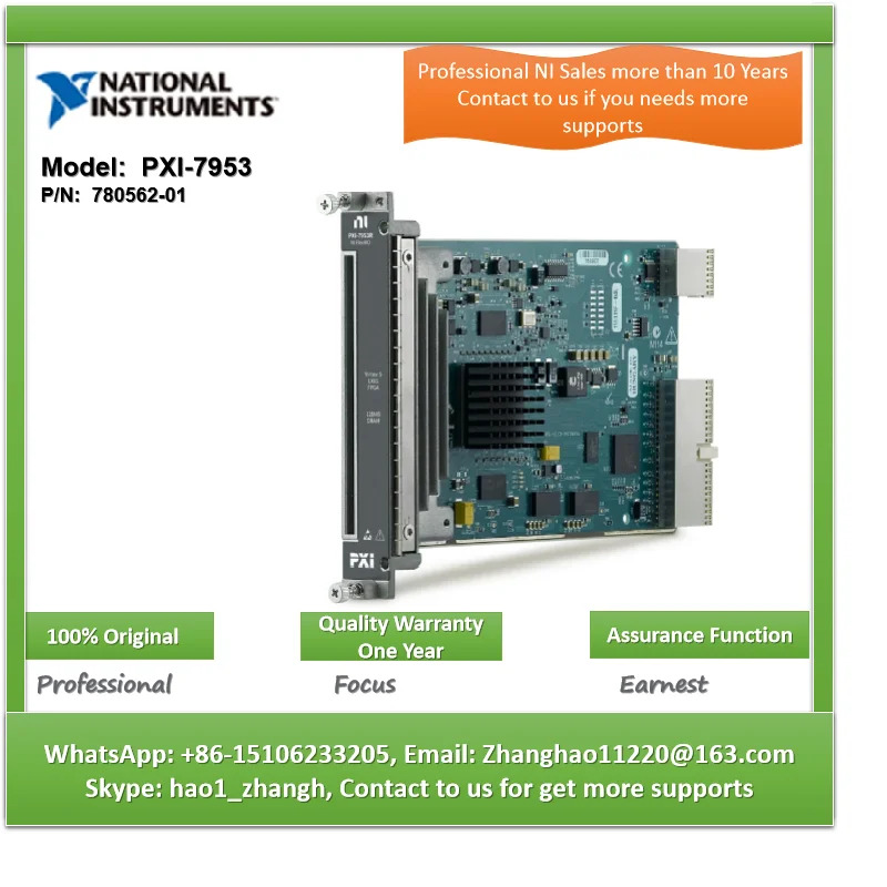 NI PXI-7953 780562 -01 FlexRIO 모듈형 기기