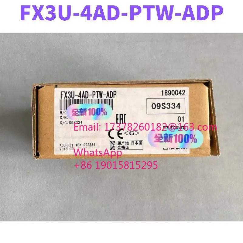 FX3U-4AD-PTW-ADP 오리지널 PLC 모듈