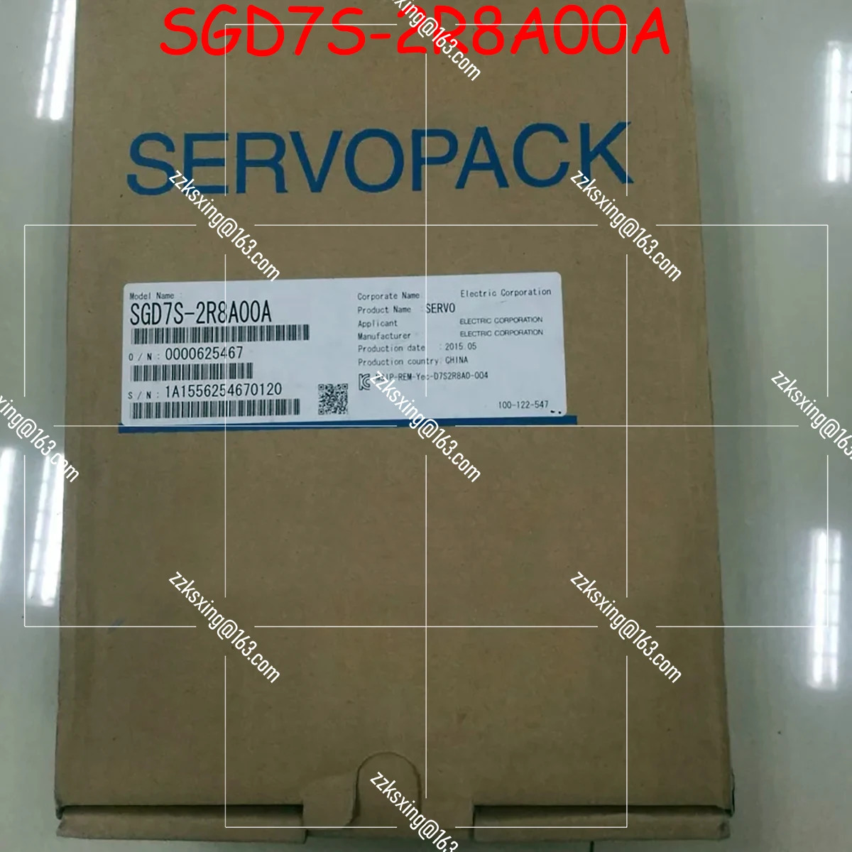 SGD7S-2R8A00A 오리지널 서보 드라이버 신