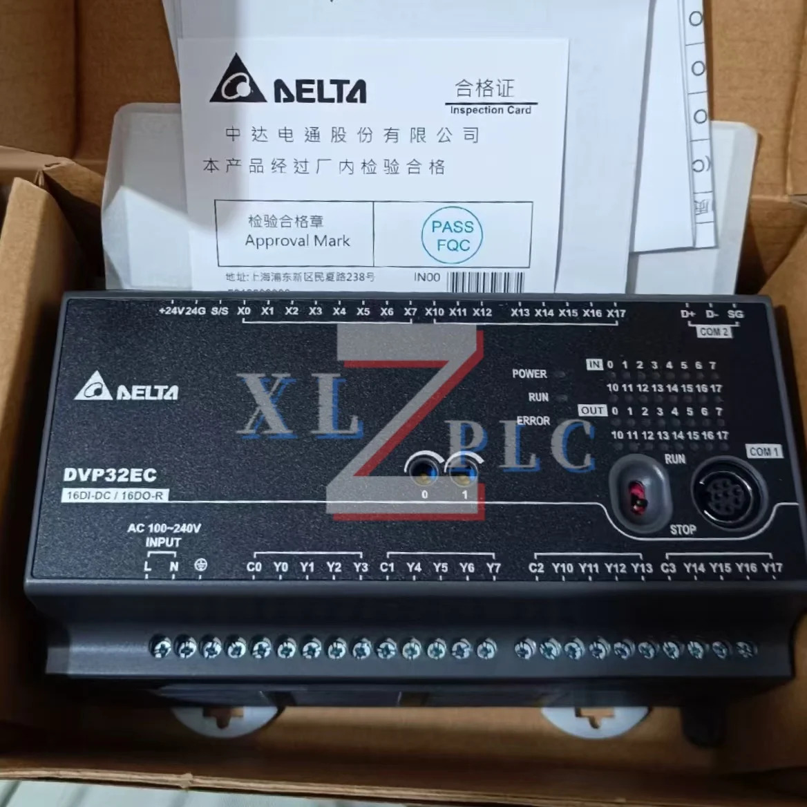 PLC 모듈 원본 DVP32EC00R3 DVP32EC00T3