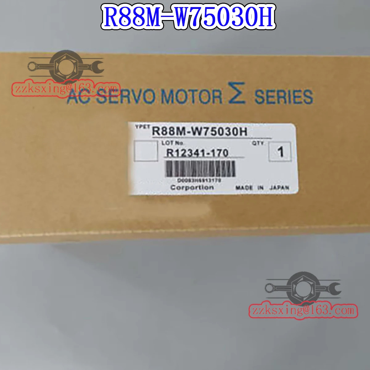 오리지널 AC 서보모터 R88M-W75030H