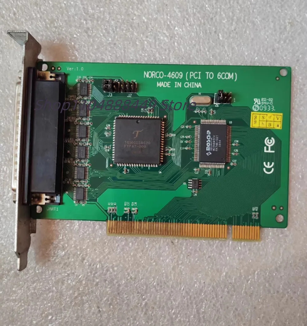 NORCO-4609 PCI TO 6COM ver 1.0 산업컴퓨터 장비 카드