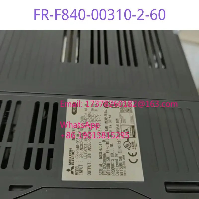 새 인버터 FR-F840-00310-2-60 시리즈