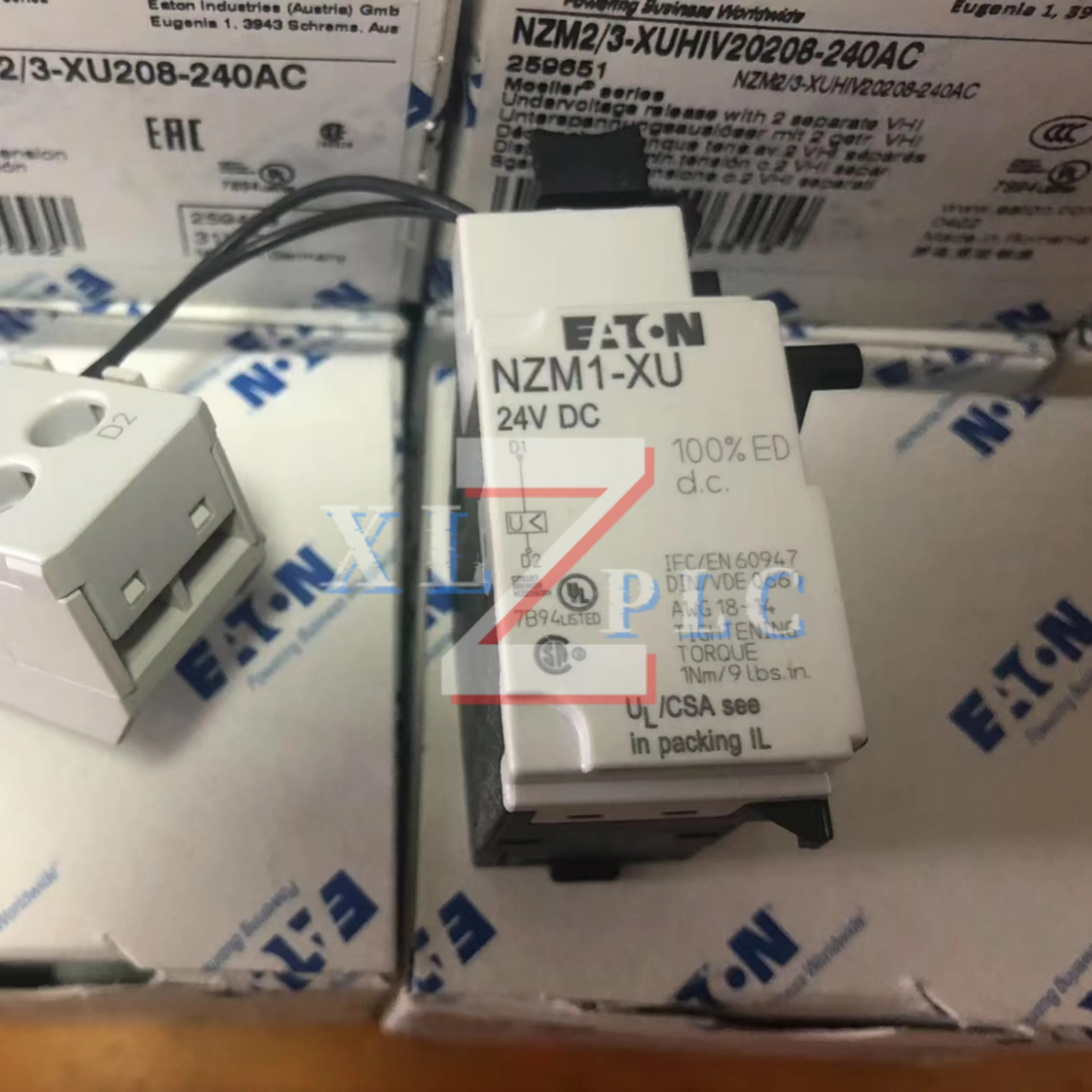 회로차단기 원본 NZM1-XHBR NZM1-XTVDVR NZM1-XU24DC