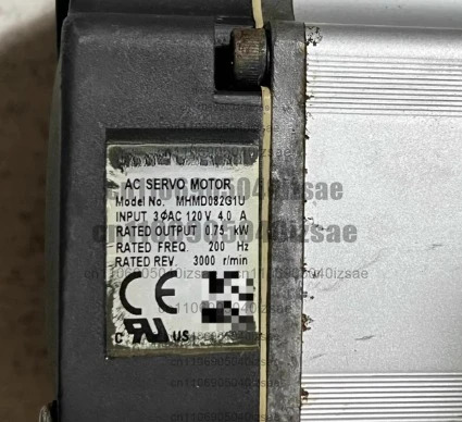 서보모터 MHMD082G1U 0.75kw 플매트 카펫 러그가 끊어짐 리퍼 완료