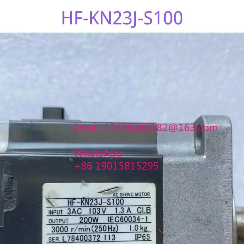 HF-KN23J-S100 리퍼 서보모터 정상 기능 완료