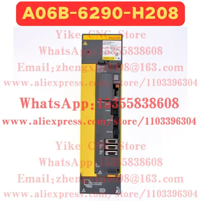 리퍼 서보 드라이브 A06B-6290-H208 정상 기능 완료