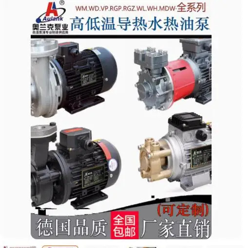 AULANK 고온 저온 열수 열 오일 펌프 WD-021W-220V RGZ-30-180 RGZ-30-200 WD-05S