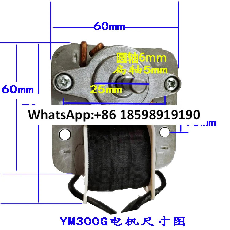YM300G TL6040D 섀도우 폴 모터 리버 오일 펌프 220V110V