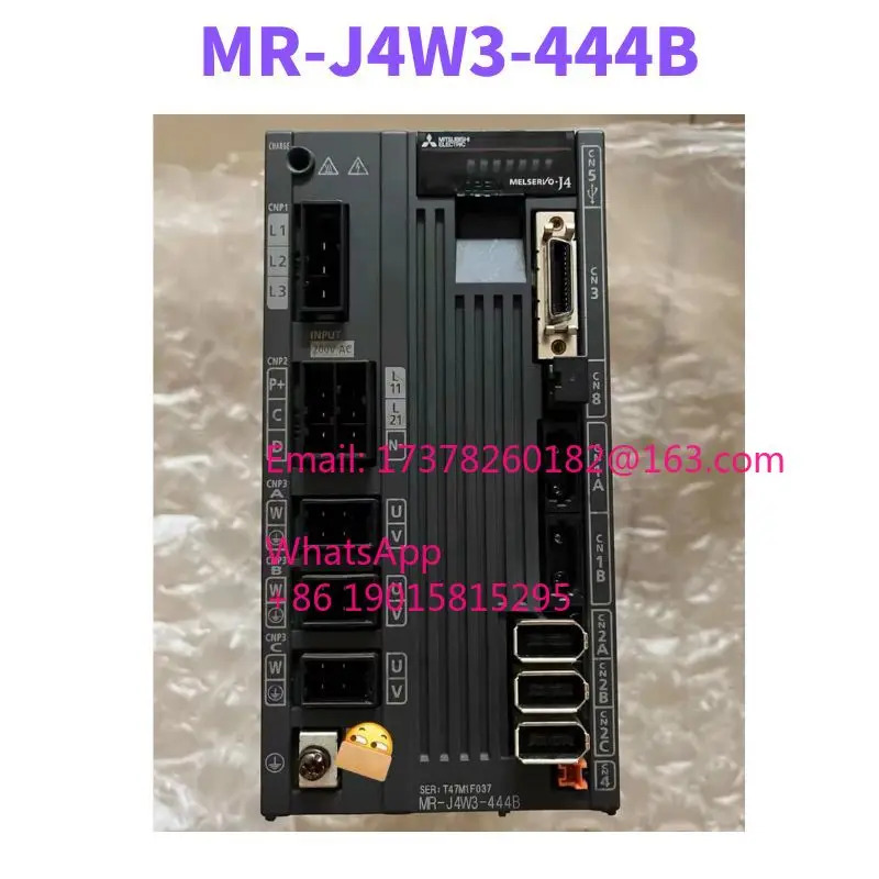 리퍼 MR-J4W3-444B 서보 드라이브 완료