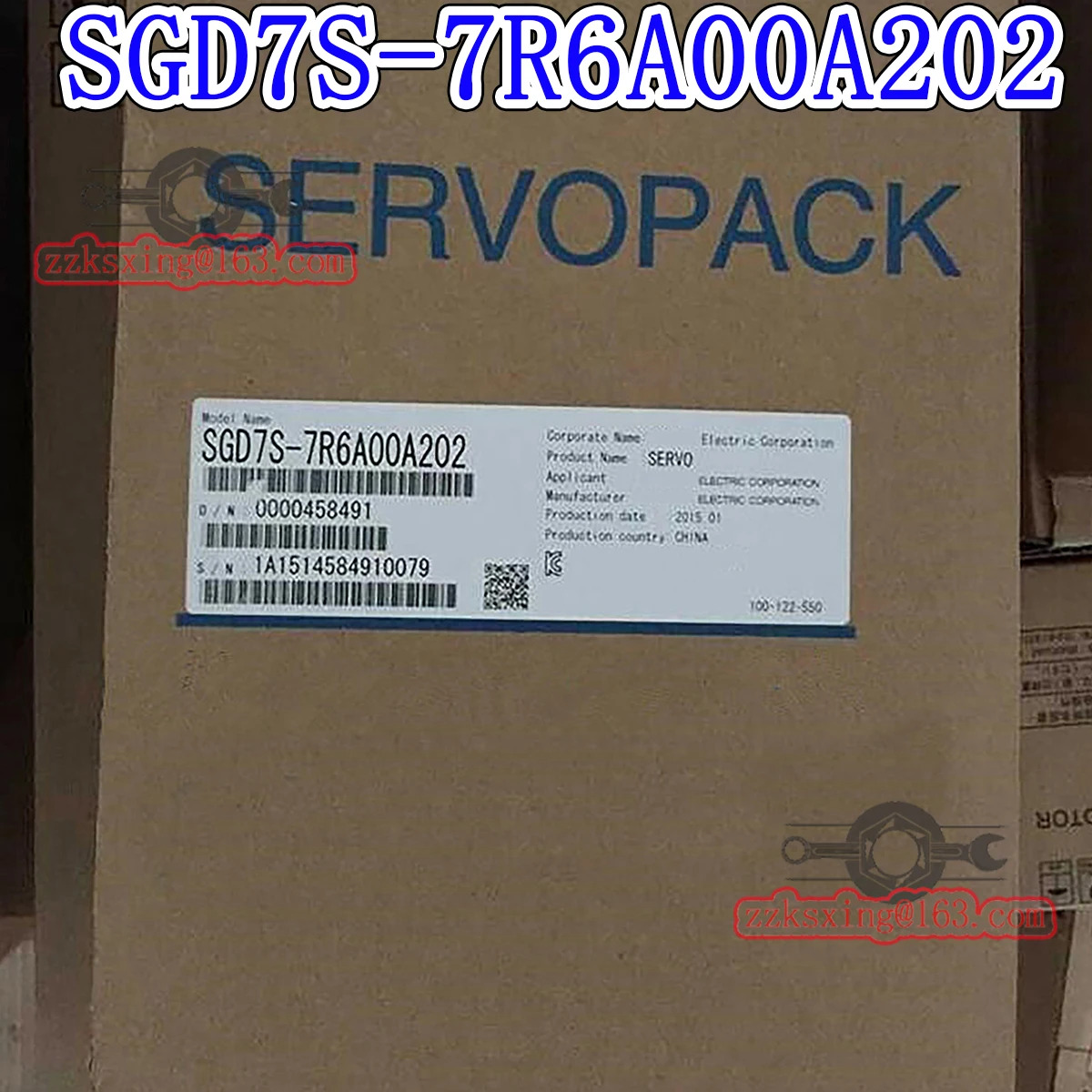 SGD7S-7R6A00A202 오리지널 AC 서보 드라이버
