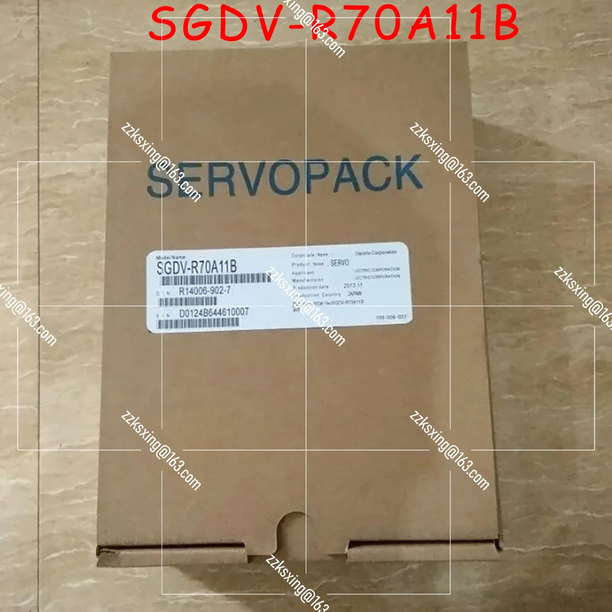 SGDV-R70A11B 오리지널 서보 드라이버