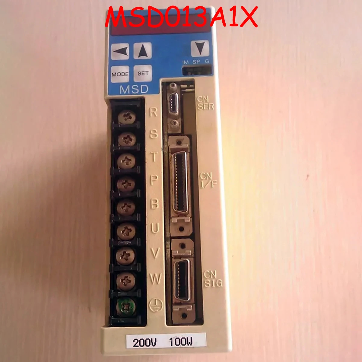 MSD013A1X 오리지널 서보 드라이버 신