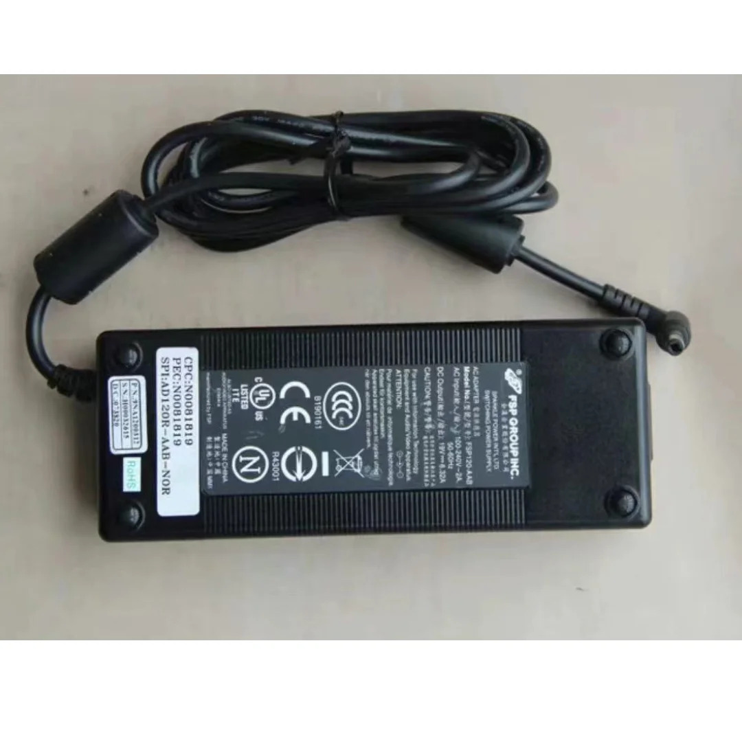 리퍼 전원 어댑터 FSP120-AAB OK 19V6.32A