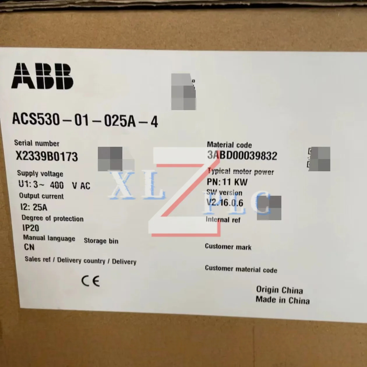 주파수 변환기 ACS530-01-017A-4 ACS530-01-025A-4 new