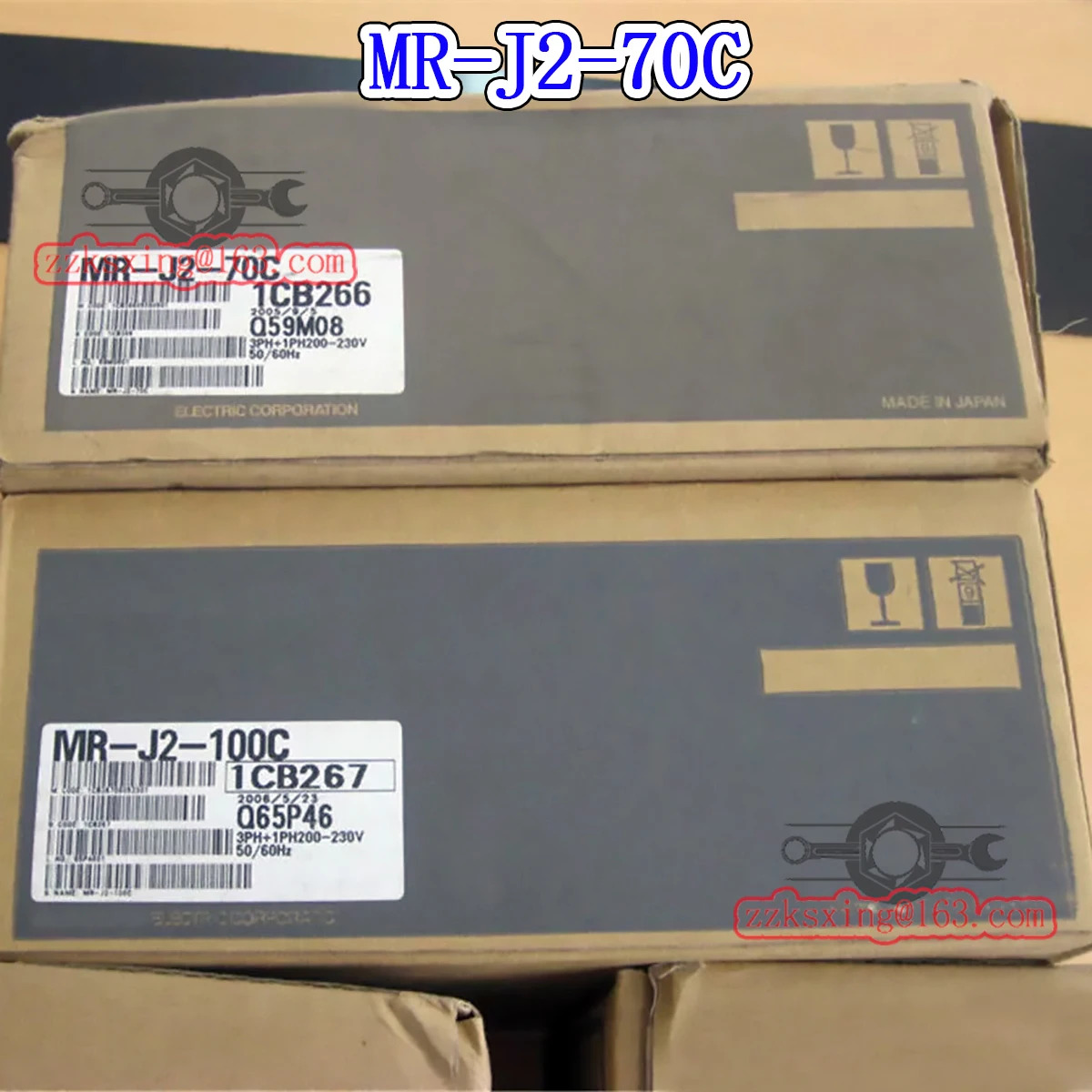 AC 서보 드라이버 오리지널 인박스 신 MR-J2-70C
