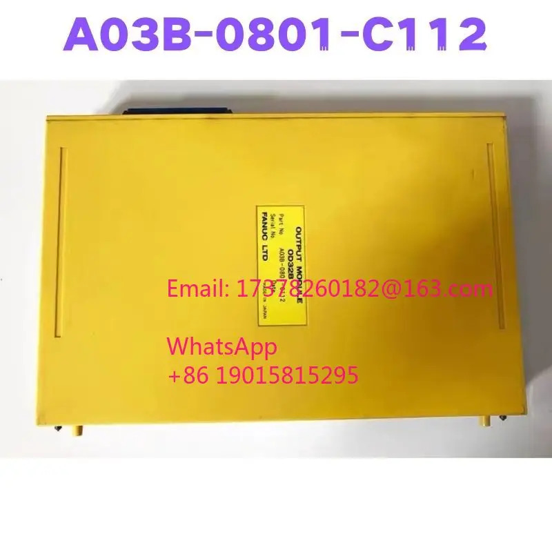 리퍼 A03B-0801-C112 IO 모듈 완료