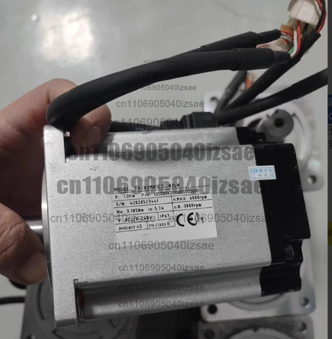 1000W 서보모터 SV-X2MH100C-N2LN AC220-240V 완전 작동 리퍼 완료