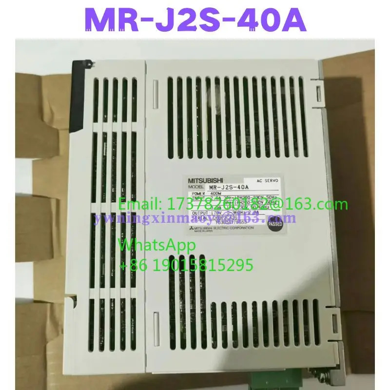 오리지널 MR-J2S-40A MR J2S 40A 서보 드라이브
