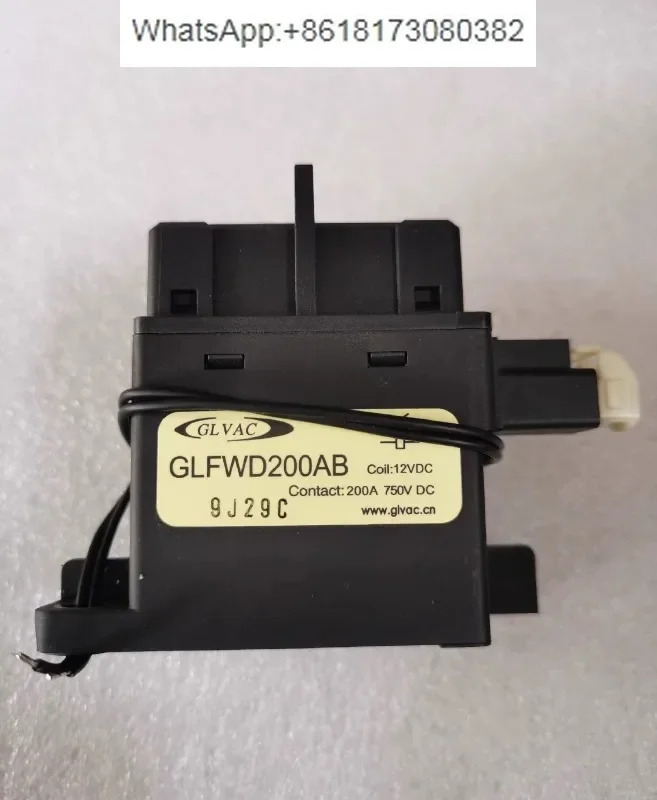 신형 에너지 릴레이 고전압 DC GLFWD200AB 200A 12V 750VDC